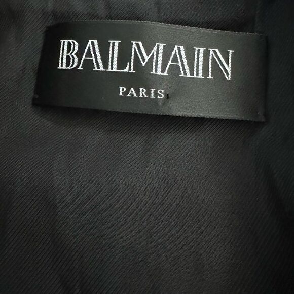 Balmain Cashmere & Lambskin Jacket (EU 40/US 8) - Picture 12 of 14